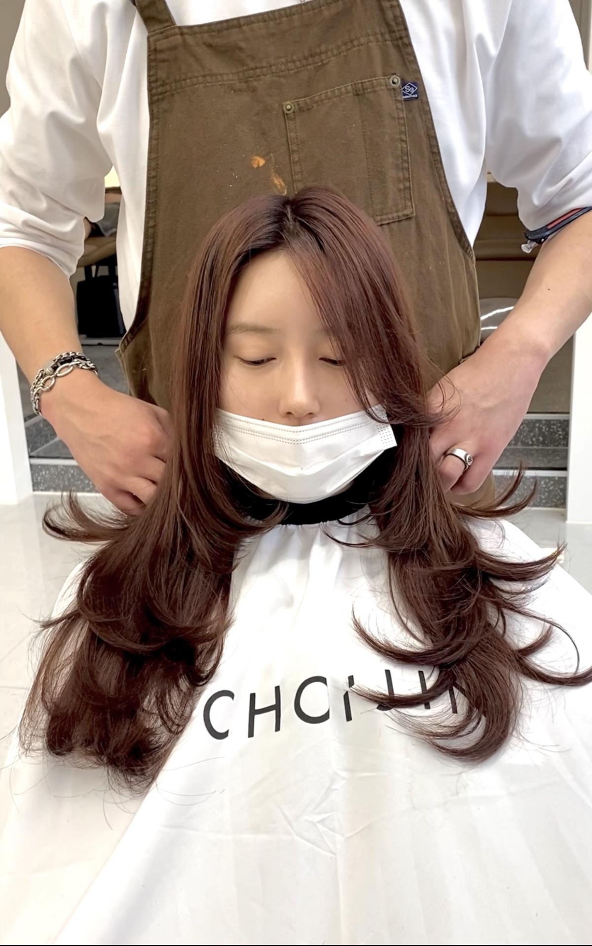 초이진헤어 모델