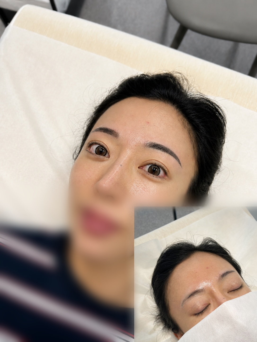 반영구 눈썹 모델 구함