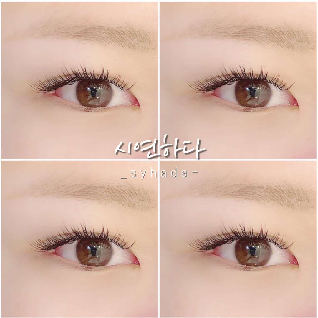 속눈썹연장 모델